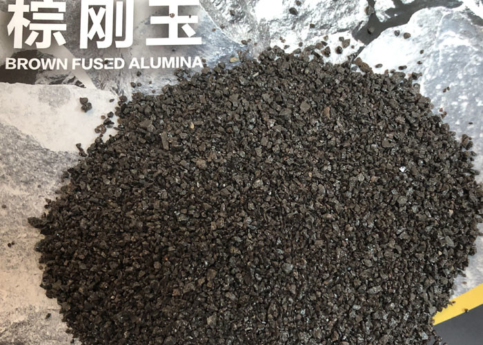 Zandstralend Bruin Gesmolten Aluminiumoxyde F24 F30 F36 Magnetische Materiële 0.02%Max